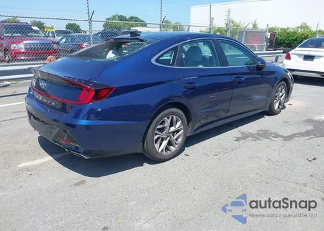 2021 Hyundai Sonata Sel z USA, uszkodzony, nr VIN 5NPEL4JA8MH096366